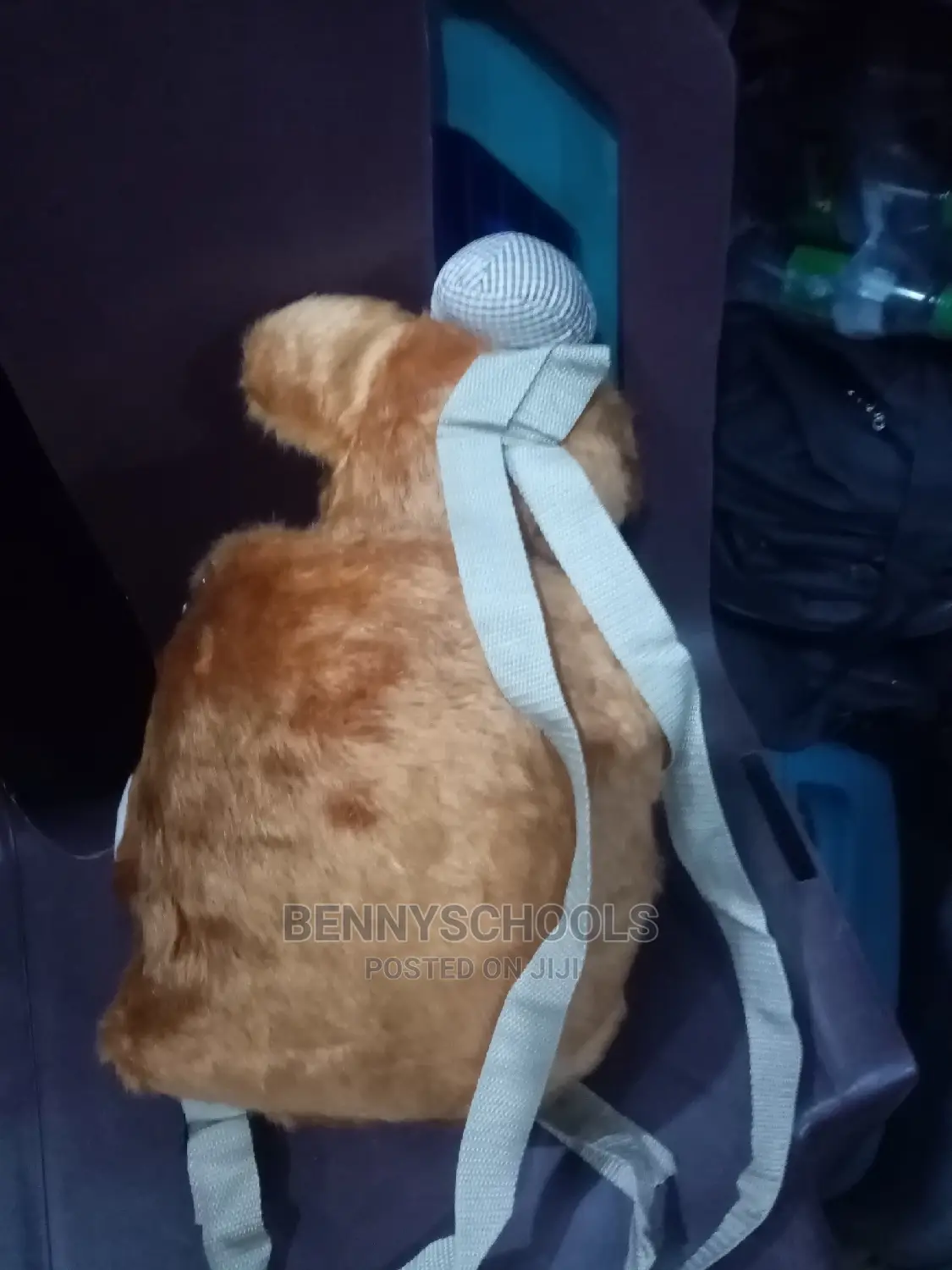 Deep Brown Teddy Bag and Backpack