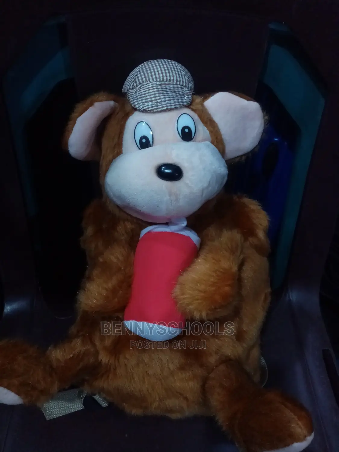Deep Brown Teddy Bag and Backpack
