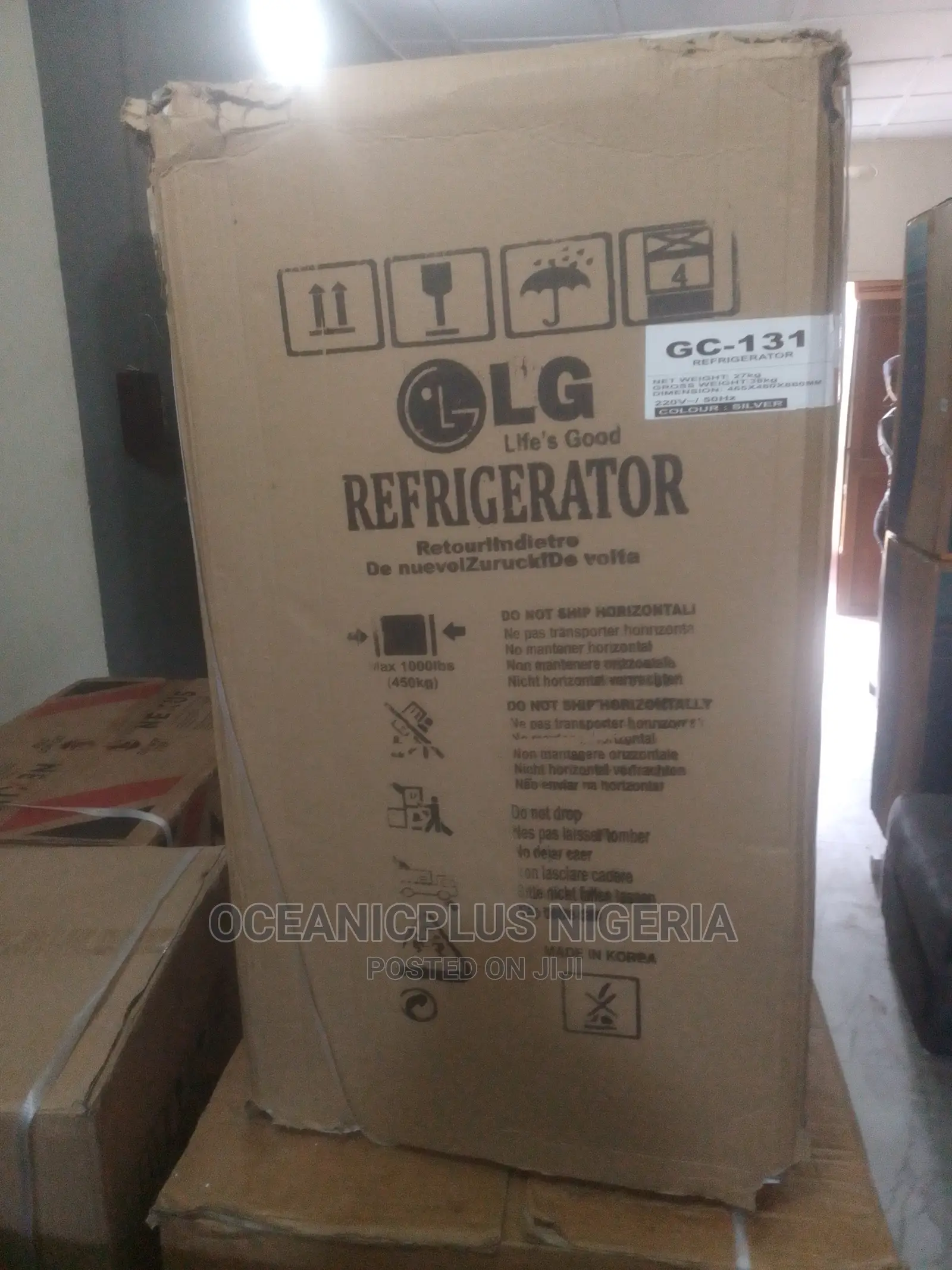 Very Strong LG Gc 131 Single Door Refrigerator