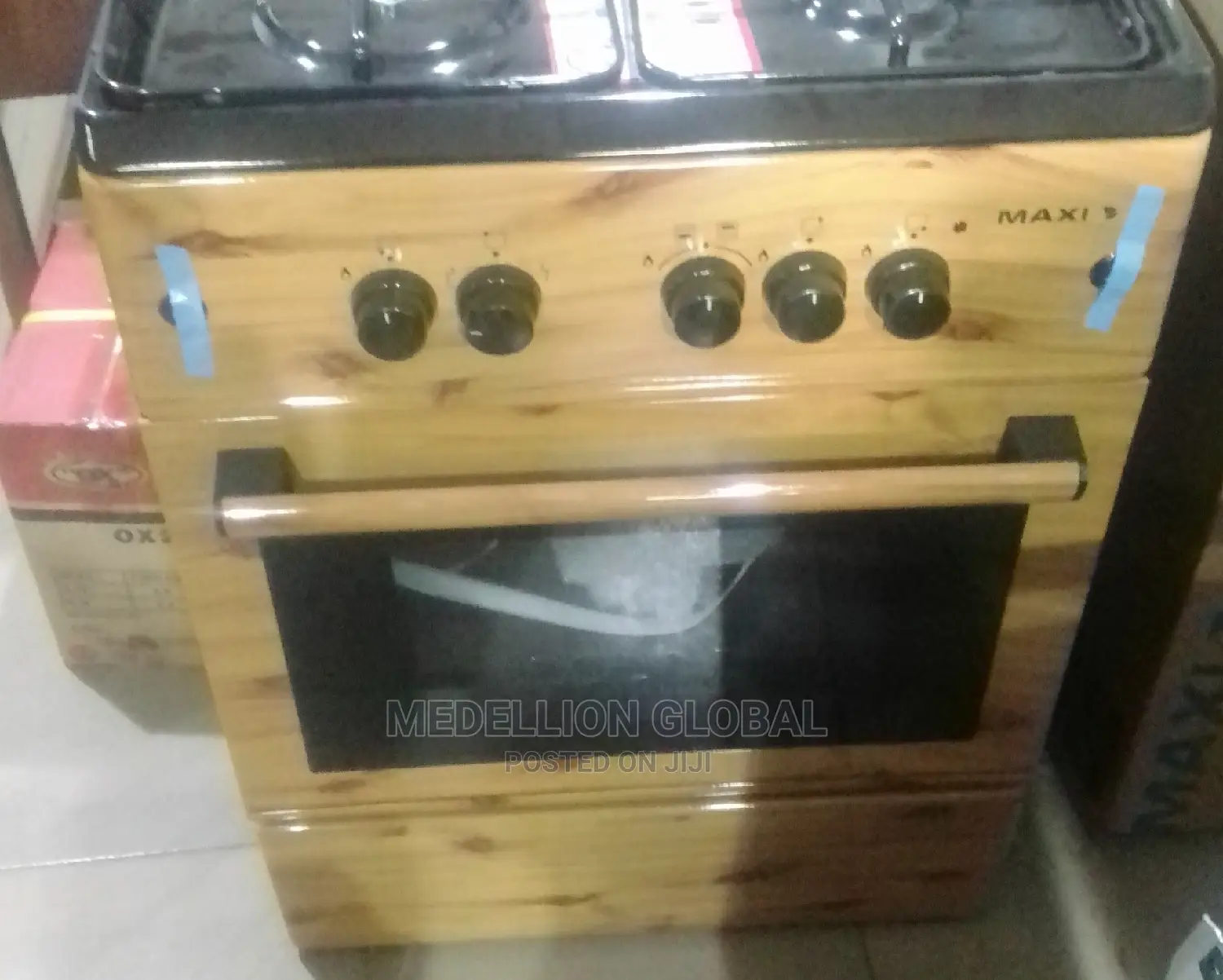 Maxi 60-by-60 3 Gas and 1 Electric Gas Cooker