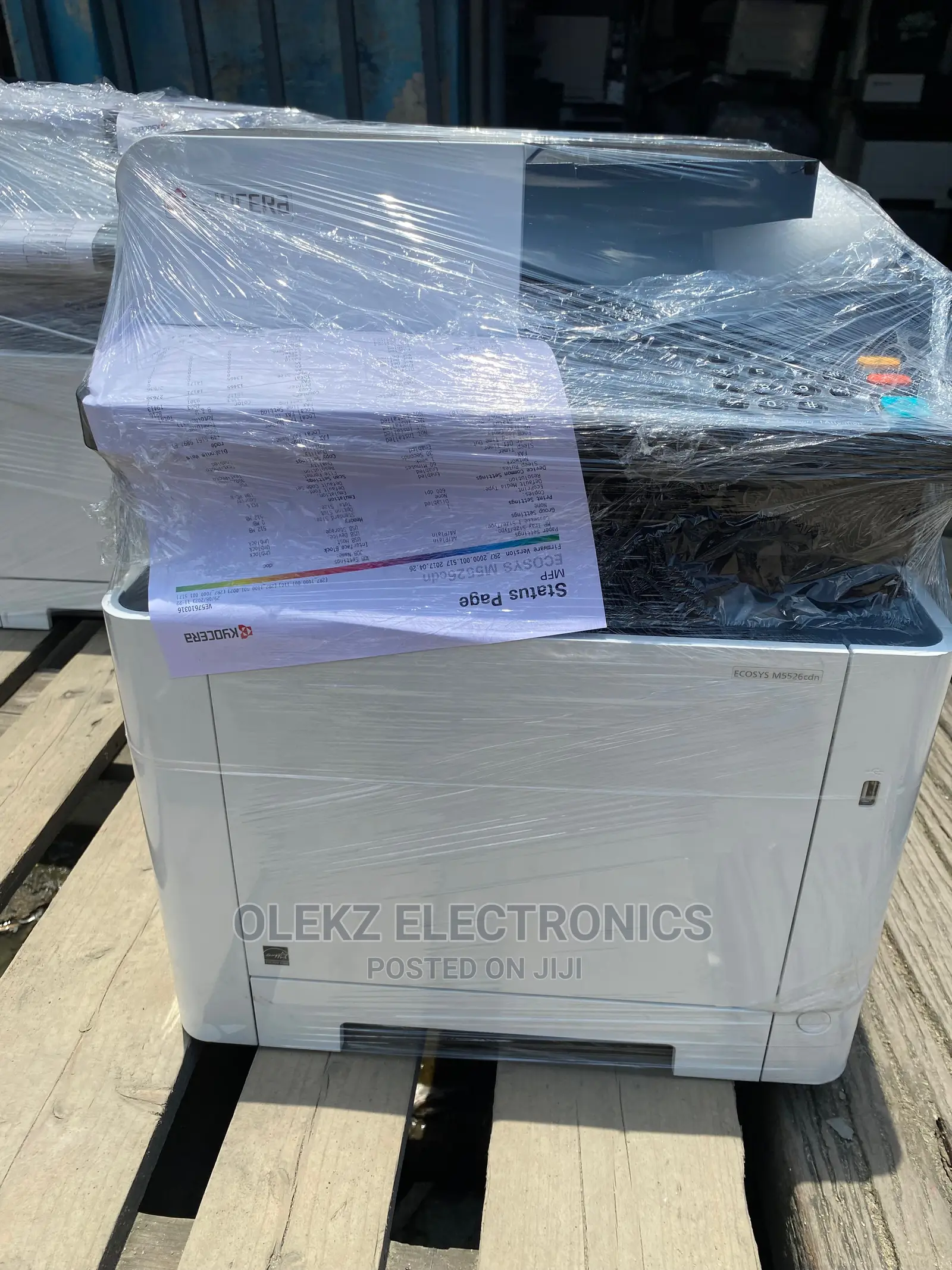 Kyocera Ecosys M5526cdw A4 4in1 Uk Used Color Laser Printer