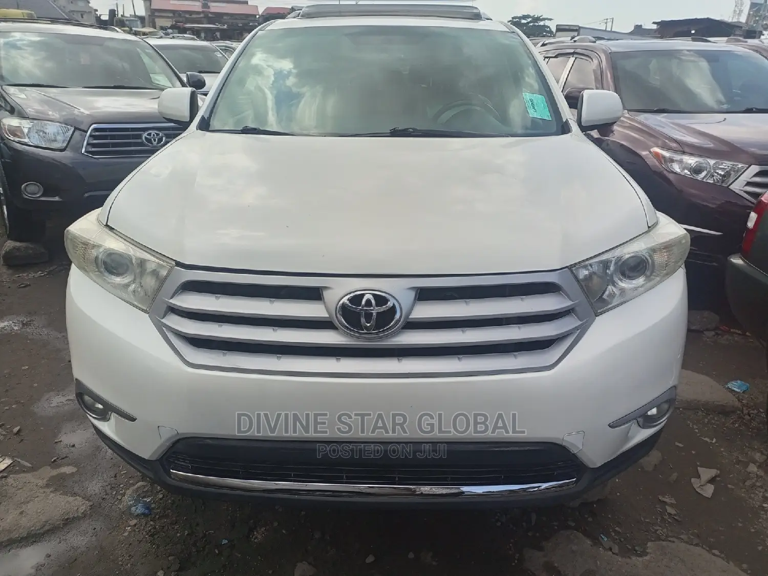 Toyota Highlander Limited 2012 White