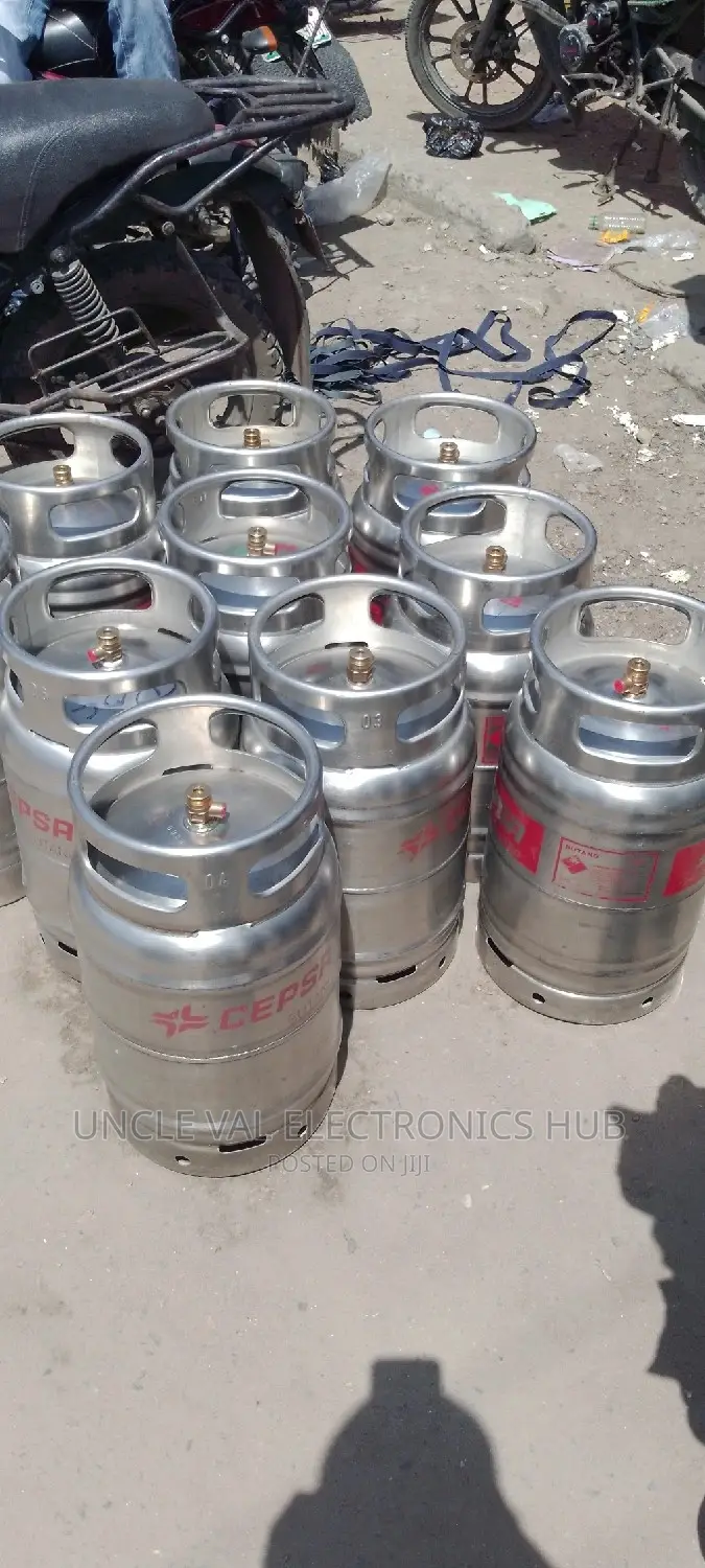 12.5kg Stainless Gas Cylinder