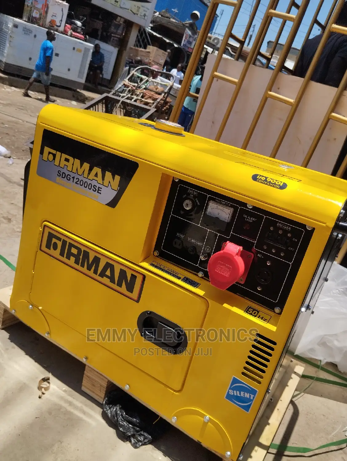 (10kva) Firman Three Phase Diesel Soundproof Generator 100%