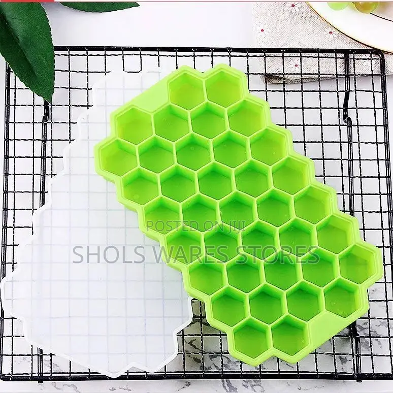 Silicone Honeycomb Ice Lattice Mould