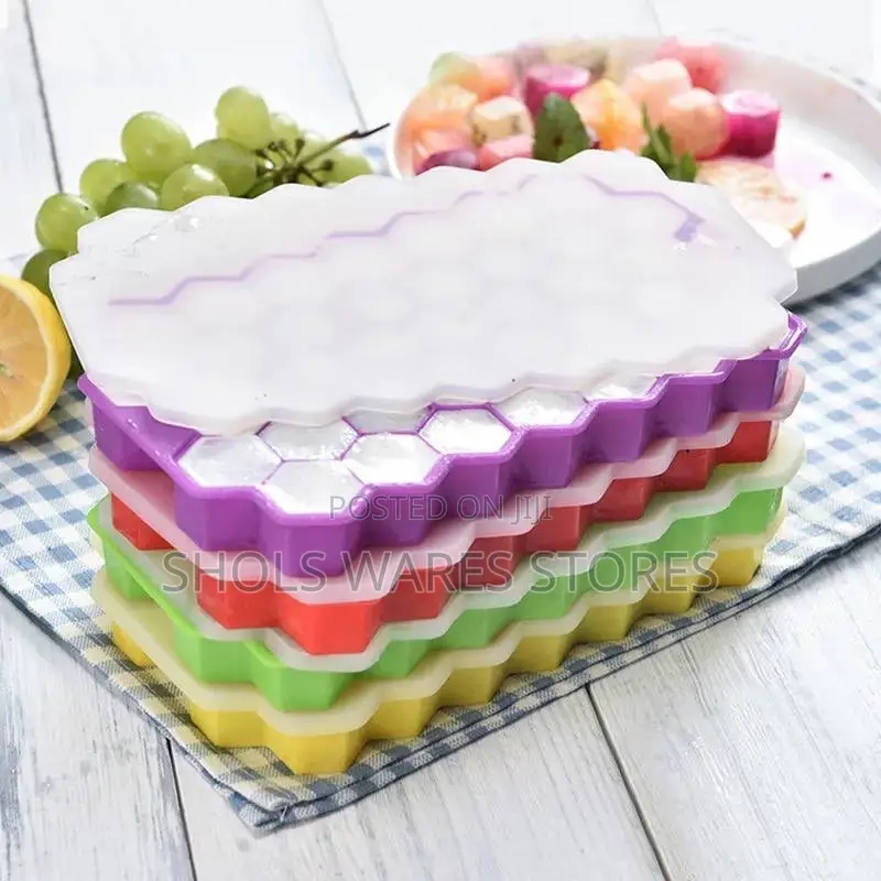 Silicone Honeycomb Ice Lattice Mould