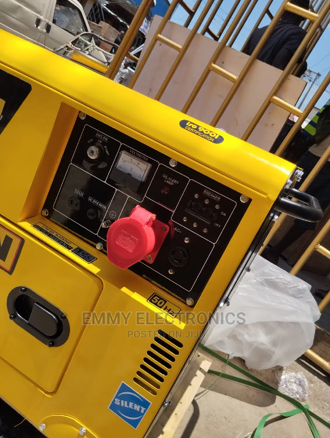 Three Phase Diesel Soundproof Generator 100% Copper Coil