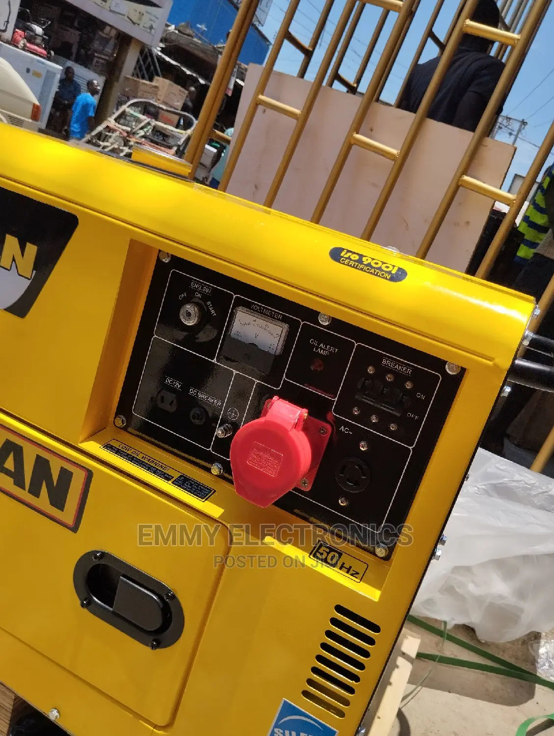 Three Phase Diesel Soundproof Generator 100% Copper Coil