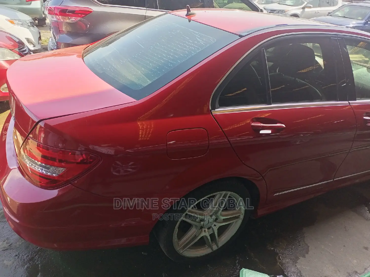 Mercedes-Benz C300 2010 Red