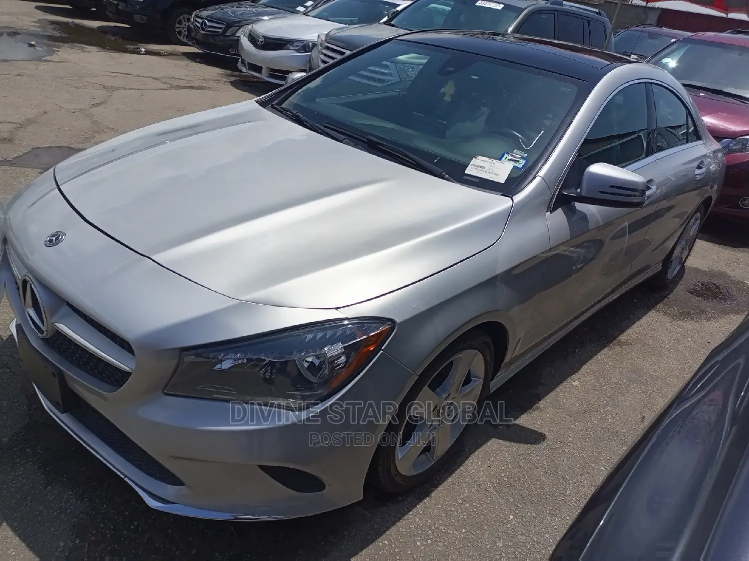 Mercedes-Benz CLA-Class AMG CLA 45 4MATIC Sedan 2017 Silver