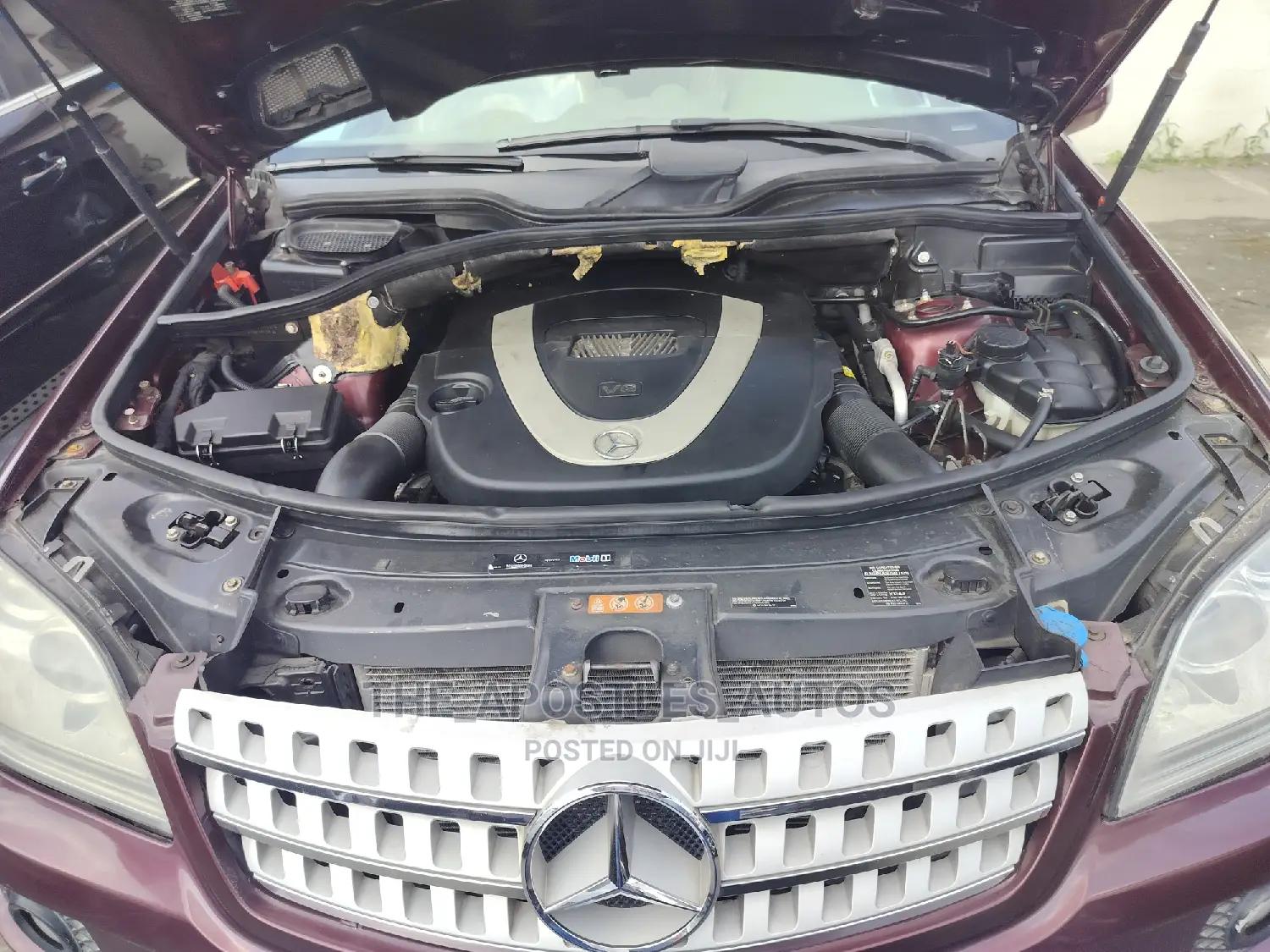 Mercedes-Benz M Class ML 350 4Matic 2008 Burgundy