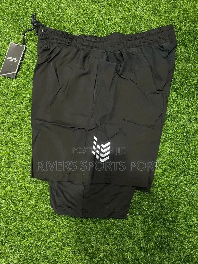2in1 Sports Workout Gym Short