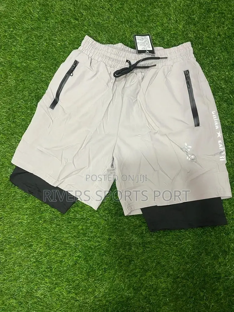 2in1 Sports Workout Gym Short