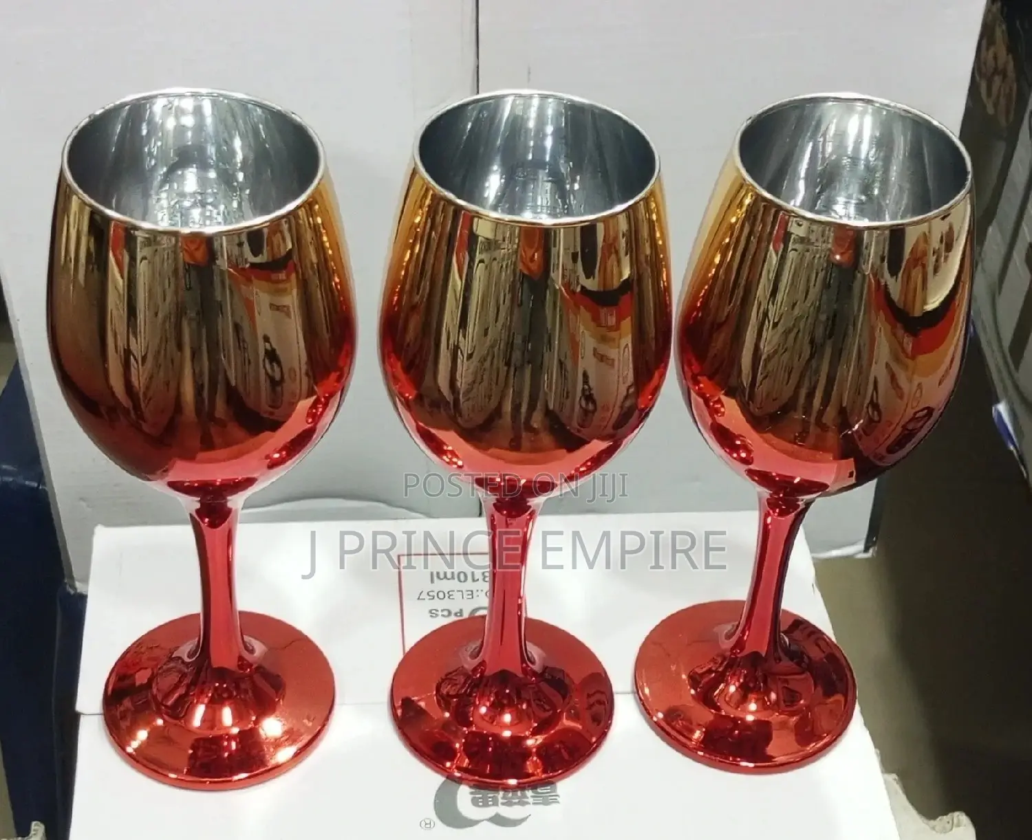 6-pieces Luxury & Fancy Wine Glasses