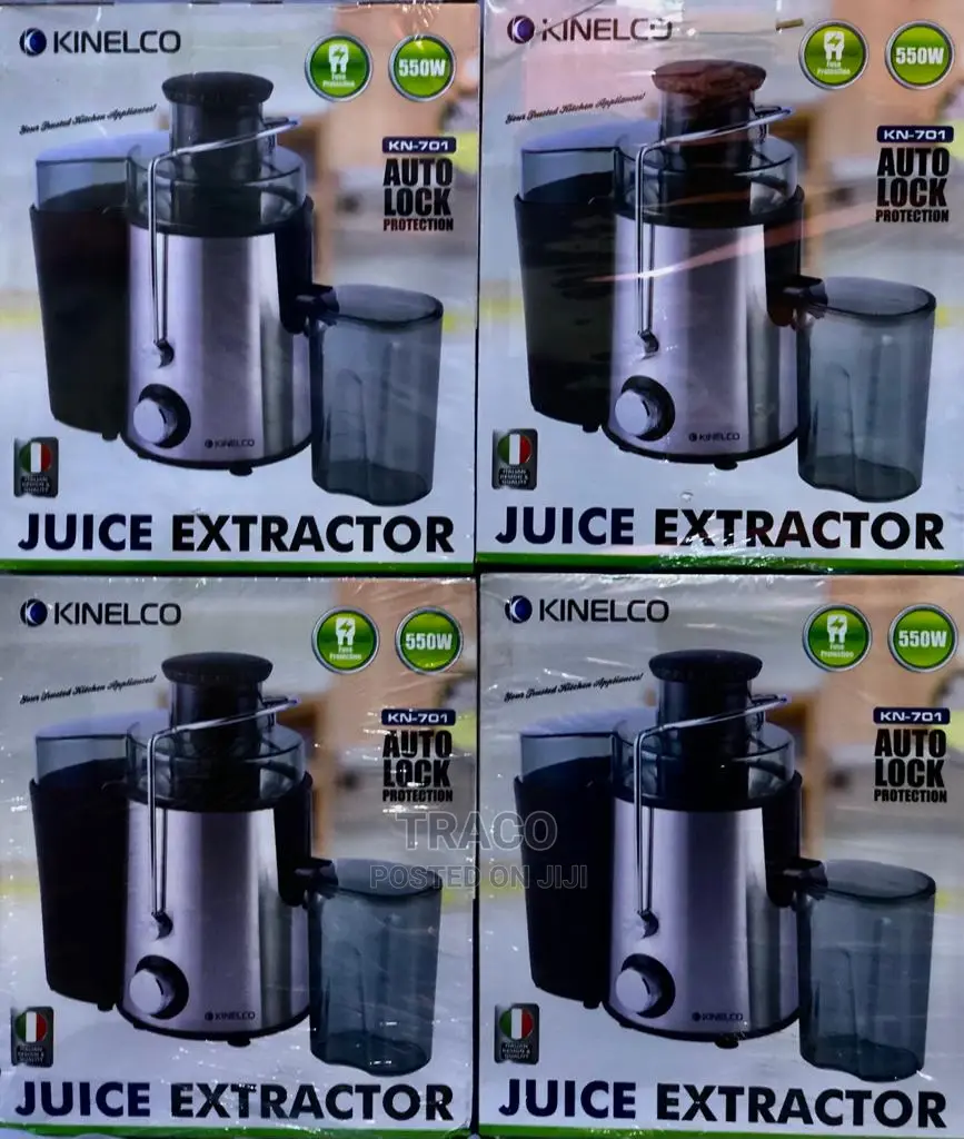 Kinelco Electric Natural Fruits Vegetable Juice Extractor
