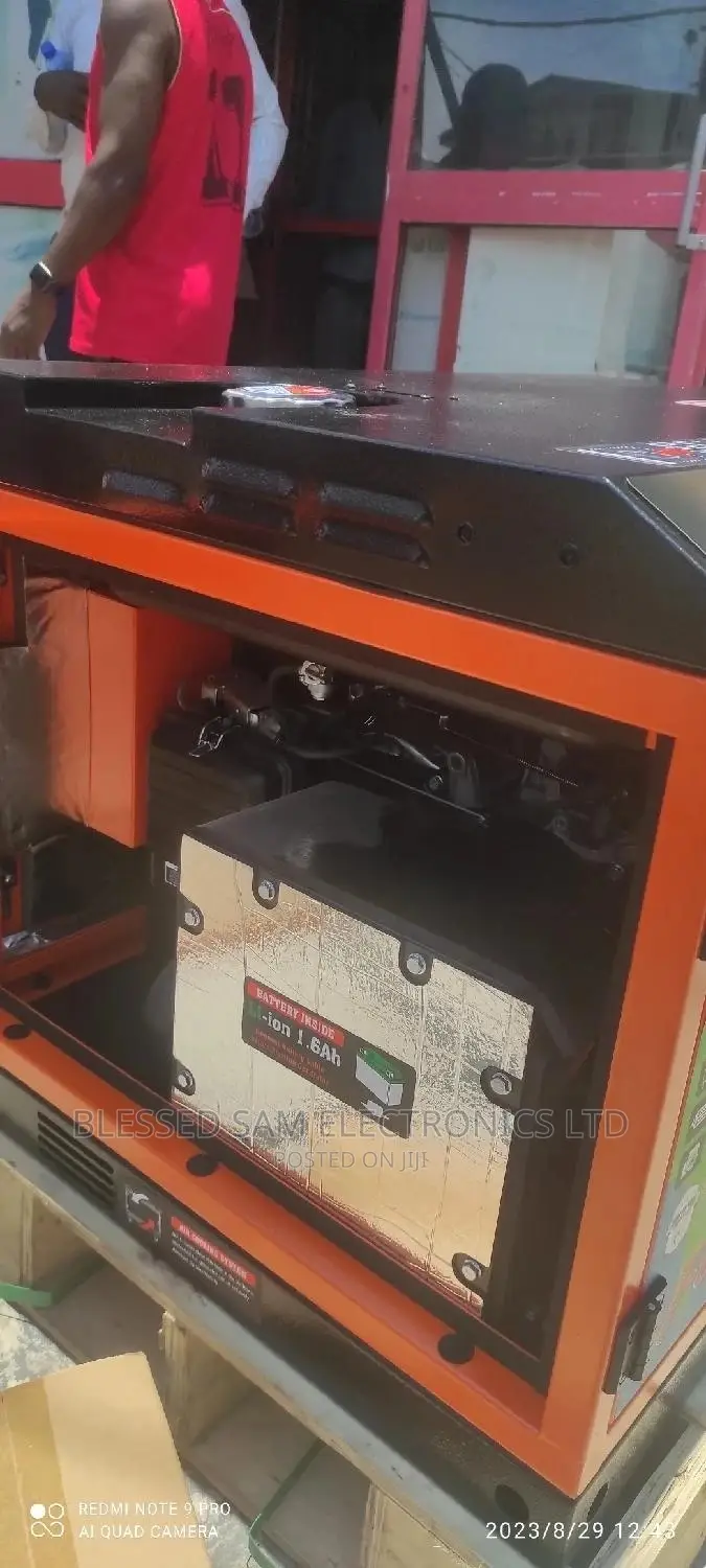 Firman Soundproof 6.5kva Petrol Gen >Zero Noise>Key Starter