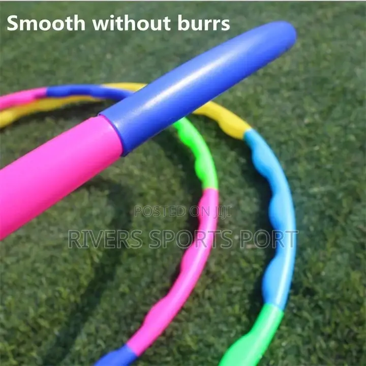Multiple Coloured Hula Hoop Adjustable Ring for Kids Adult