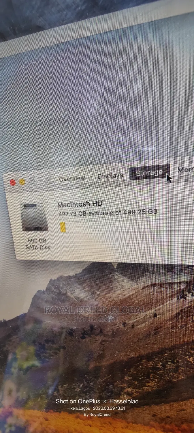 Desktop Computer Apple iMac 12GB Intel Core I5 HDD+SSD 500GB