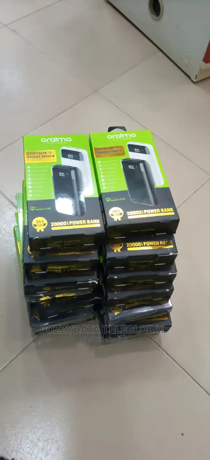 Oraimo 20,000mah Display Powerbank Original Oraimo Warranty