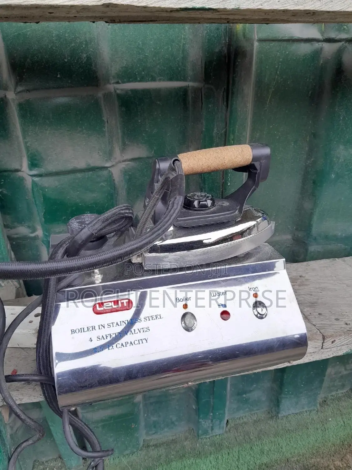Industrial Iron Lelit Industrial Steaming Iron