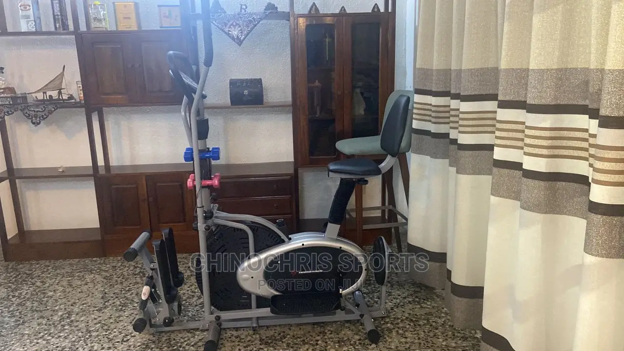 Orbitrack Bike With Stepper and Twister