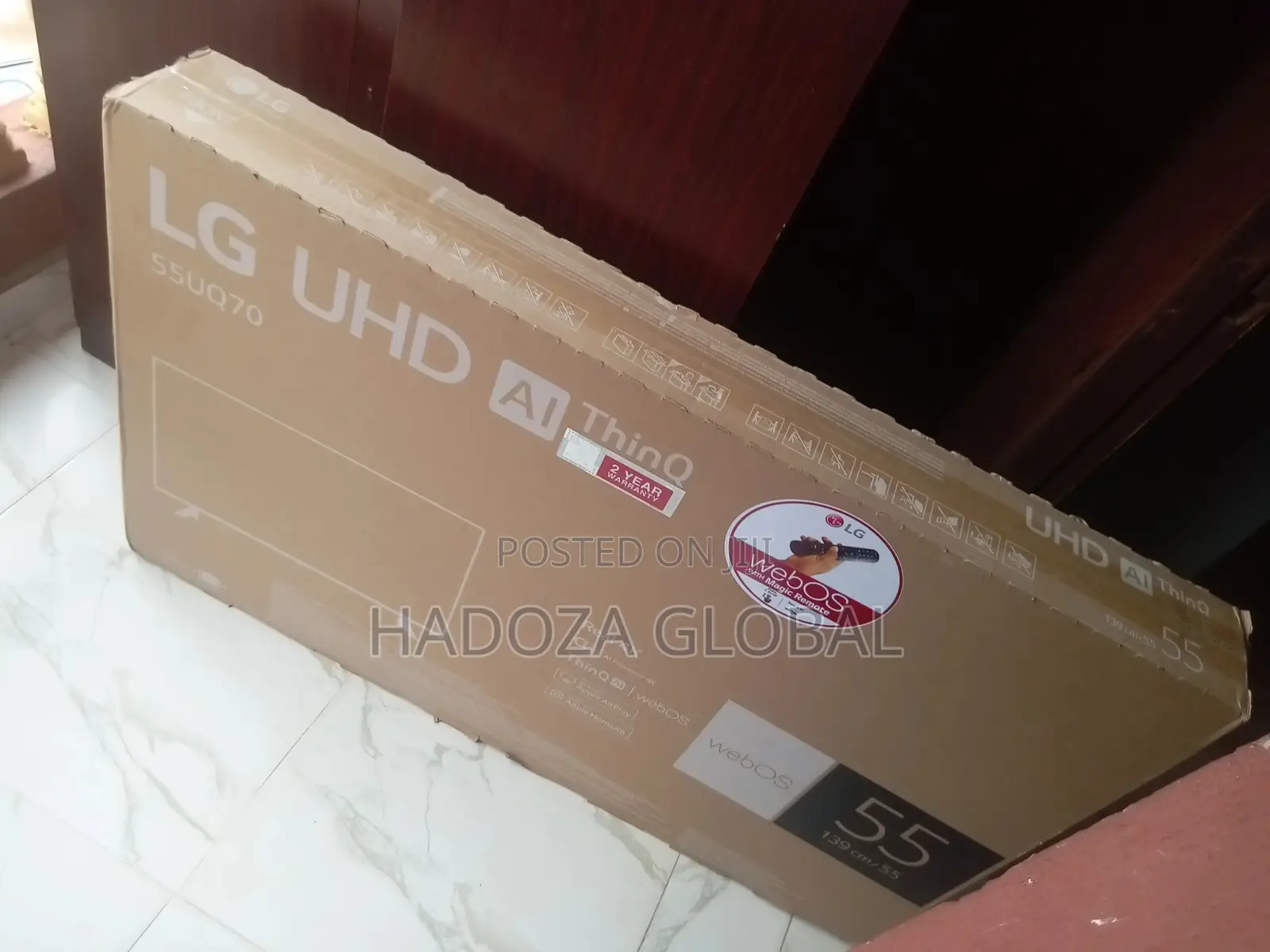 New LG Uq70 Series Uhd Smart TV 55 Inches