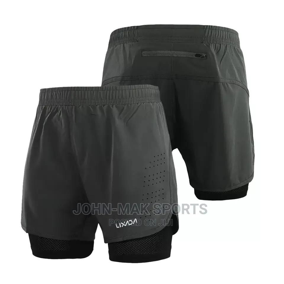 2-in-1 Sports Shorts for Men