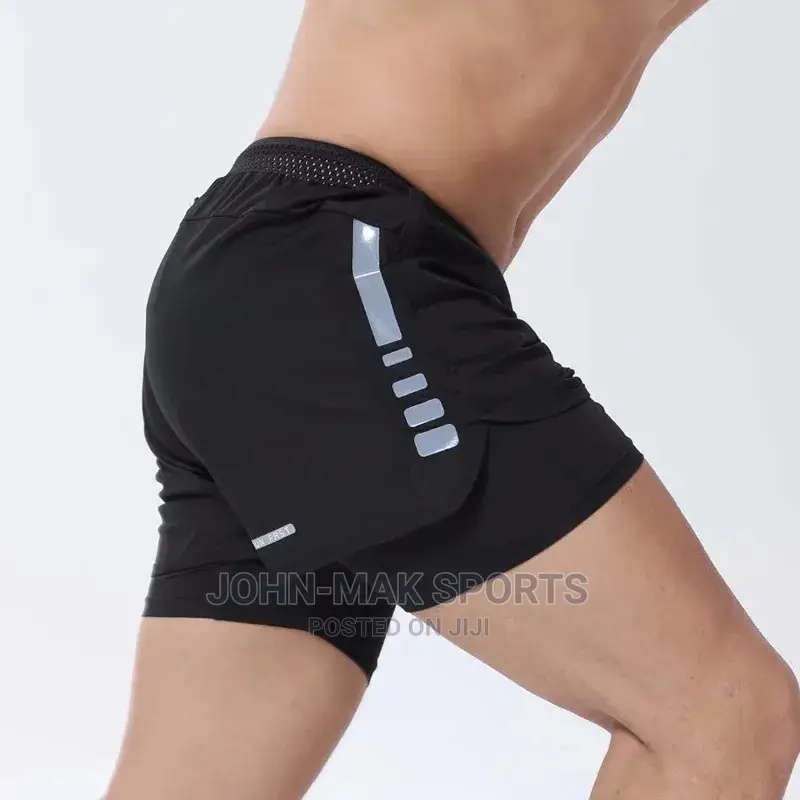 2-in-1 Sports Shorts for Men