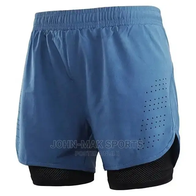 2-in-1 Sports Shorts for Men