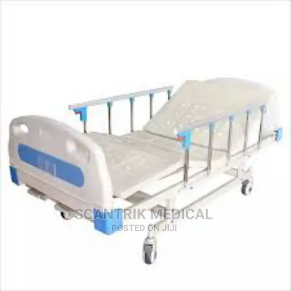 Double Crank Manual Hospital Bed