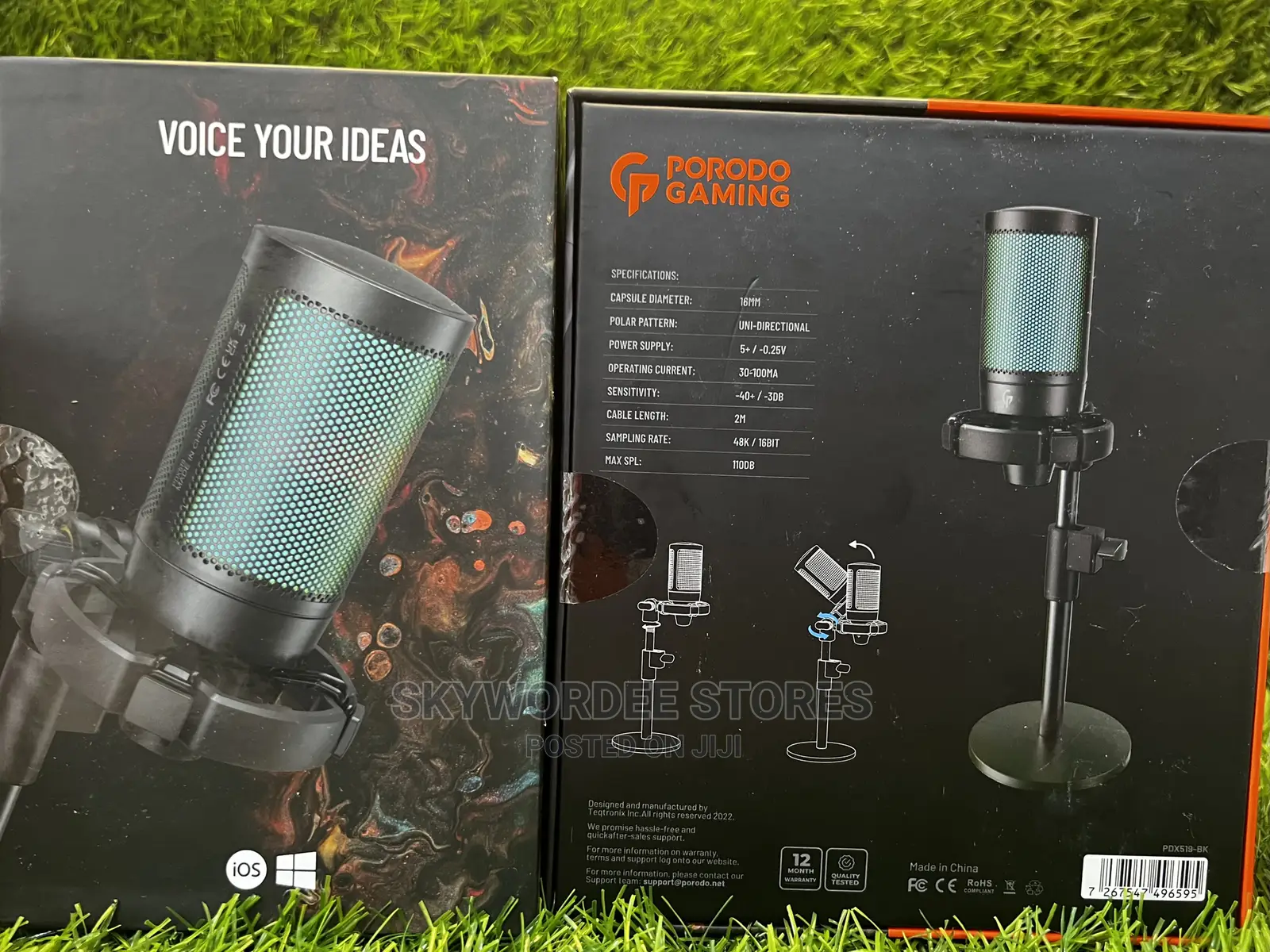 Porodo Pdx519 Professional Usb Condenser Microphone