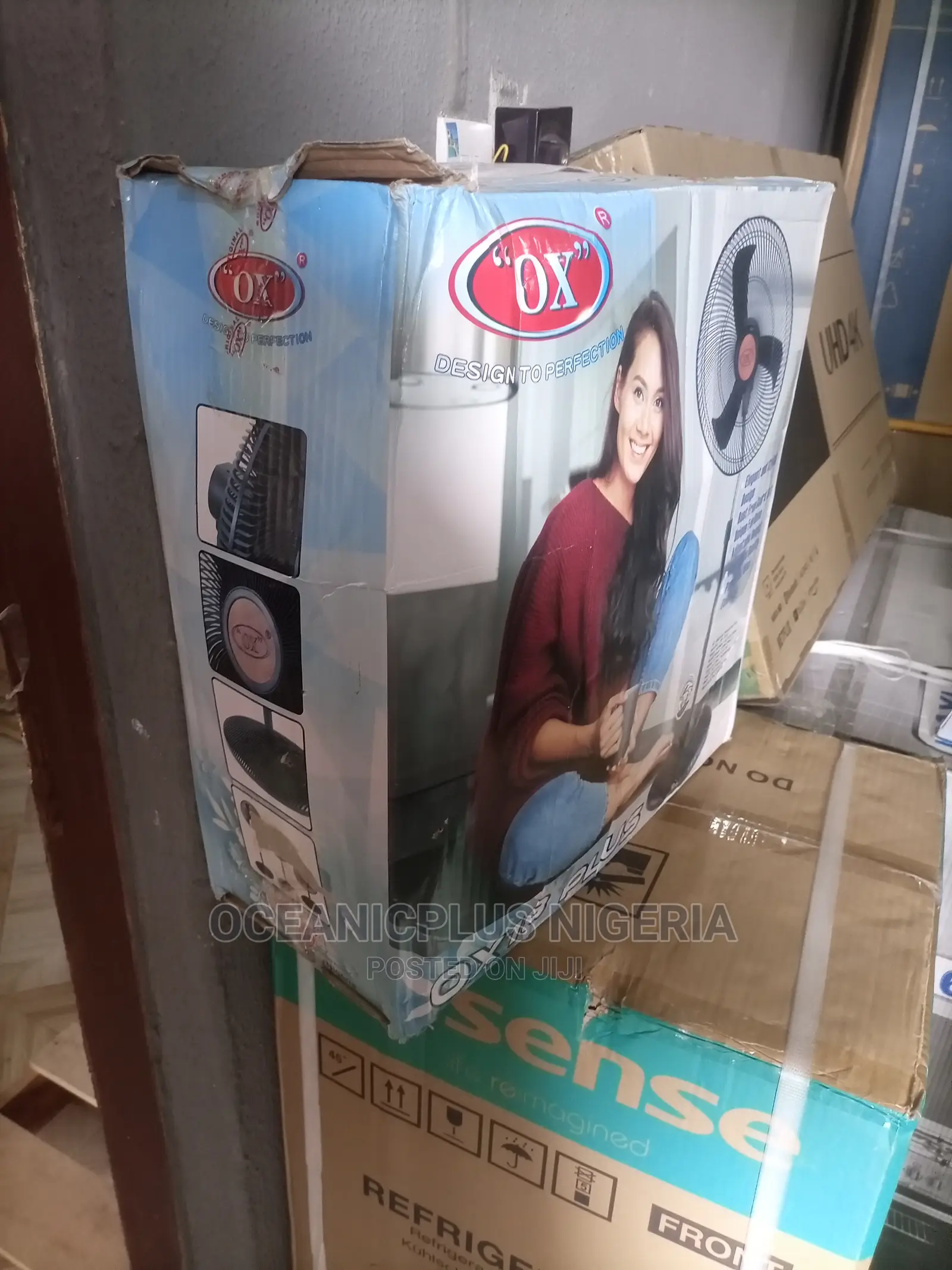 Afforadble OX 18 Inches Nonrechargeable Standing Fan