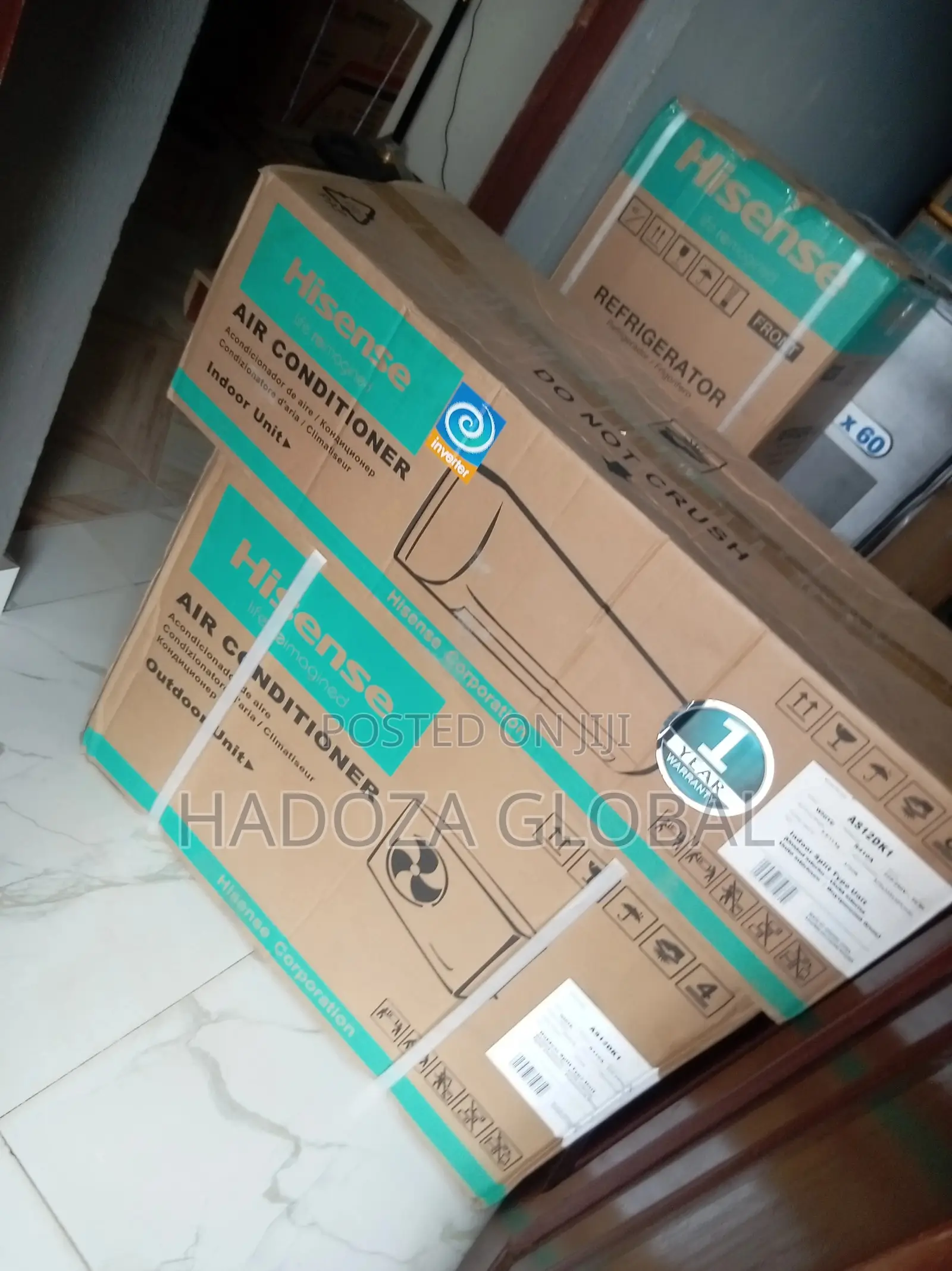 Split Inverter Air Conditioner Hisense 1.5 Hp- R410 Gas