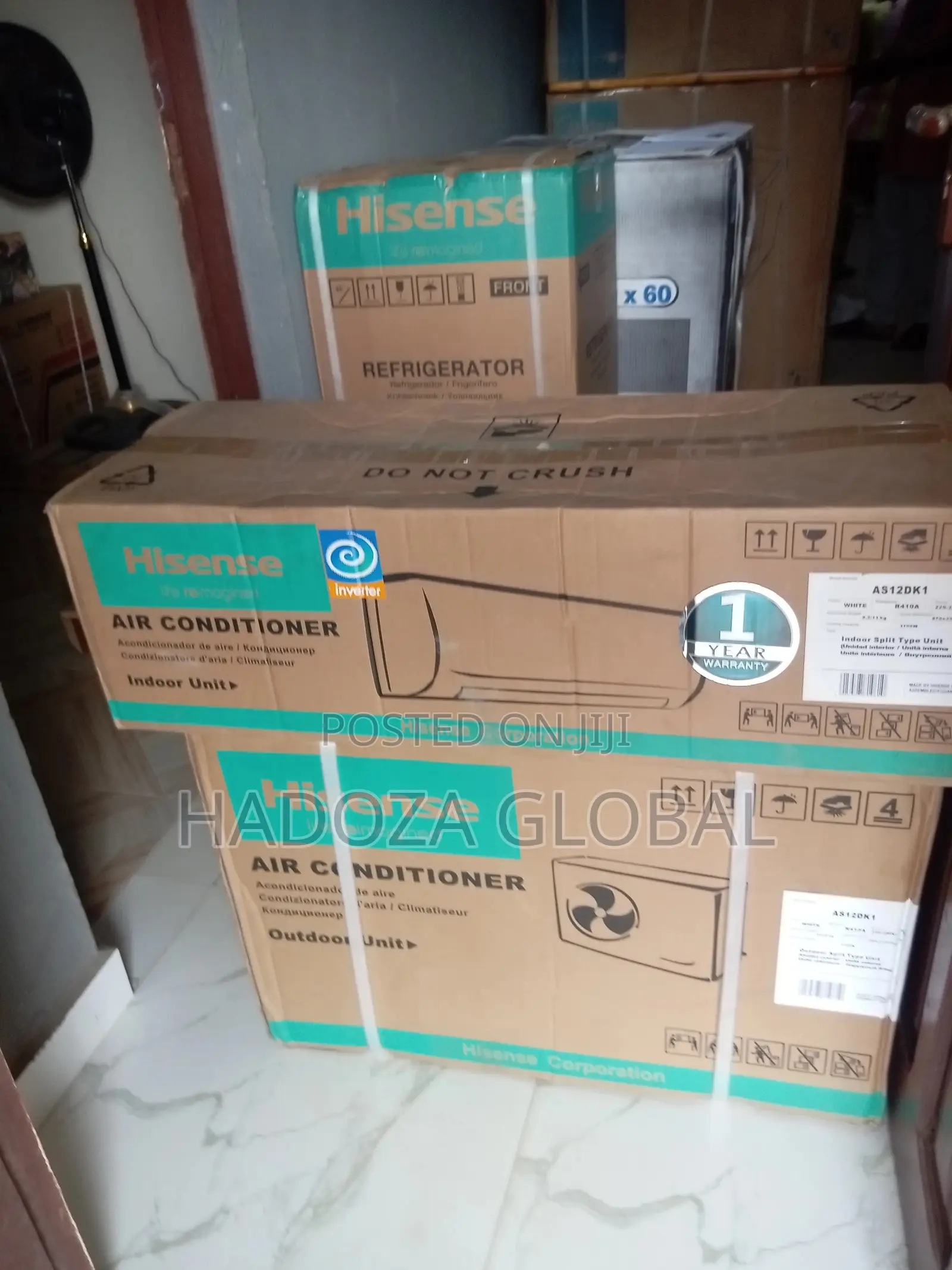 EFFICIENT Split Inverter A.C. Hisense 1.5hp - R410 Gas