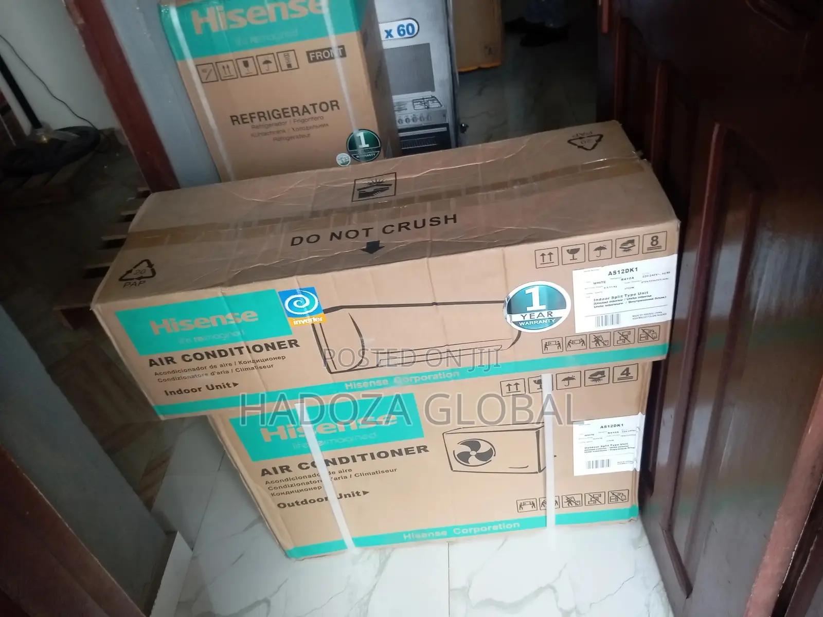 HIGH QUALITY Split Inverter A.C. Hisense 1.5hp - R410 Gas
