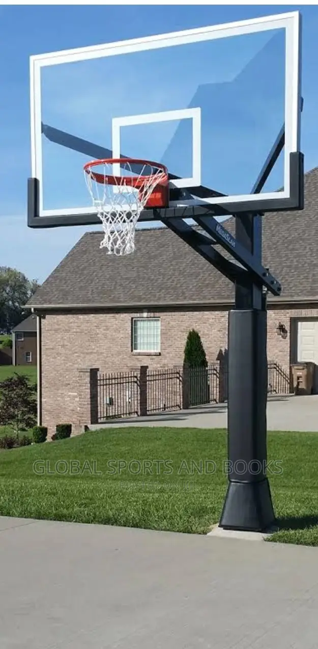 Inground Commercial Basketball Stand