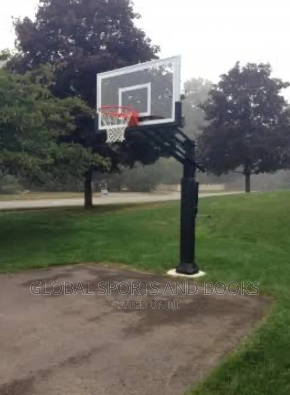 Inground Commercial Basketball Stand