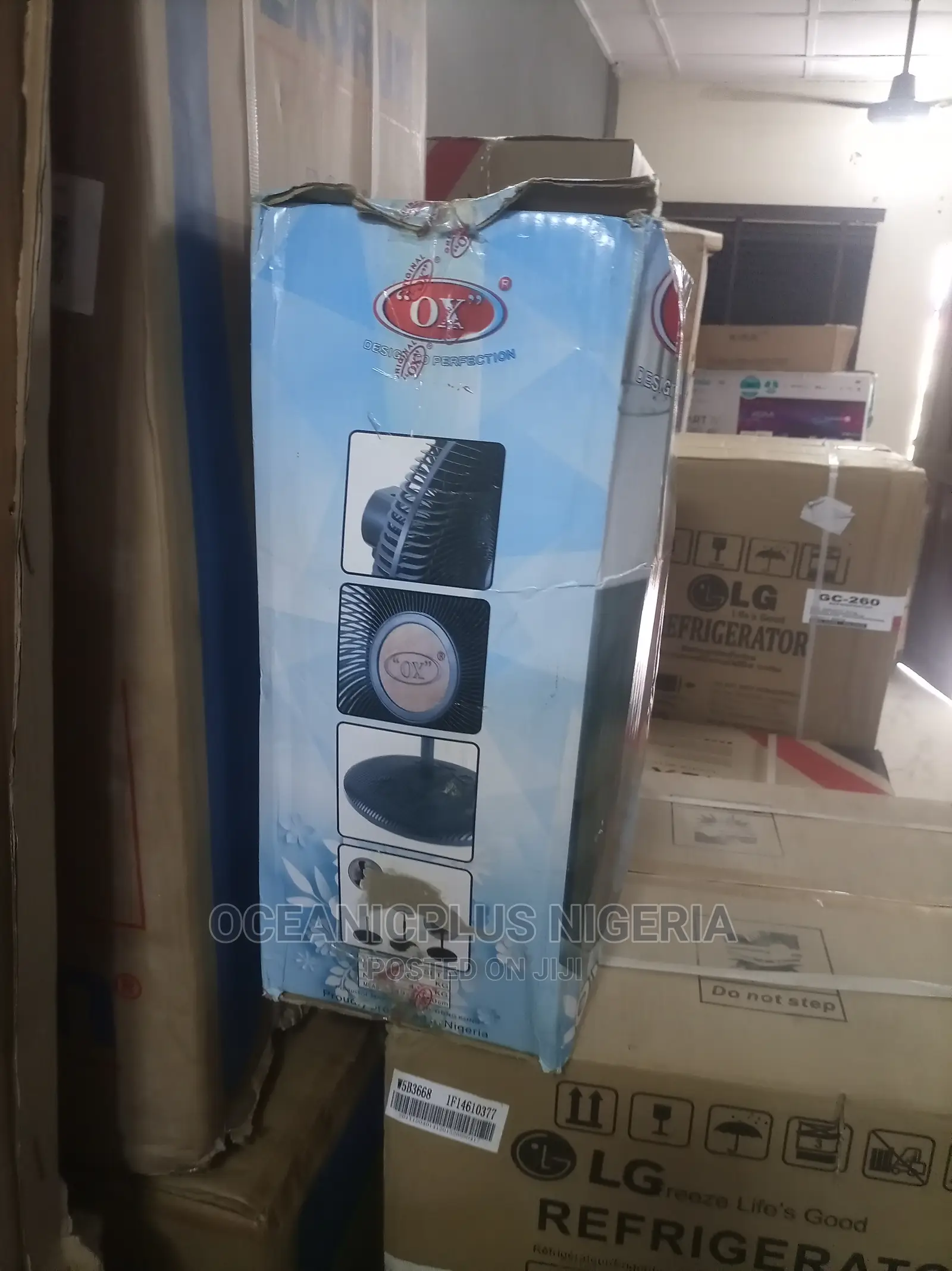 Very Good Ox18 Inches Nonrechargeable Standing Fan