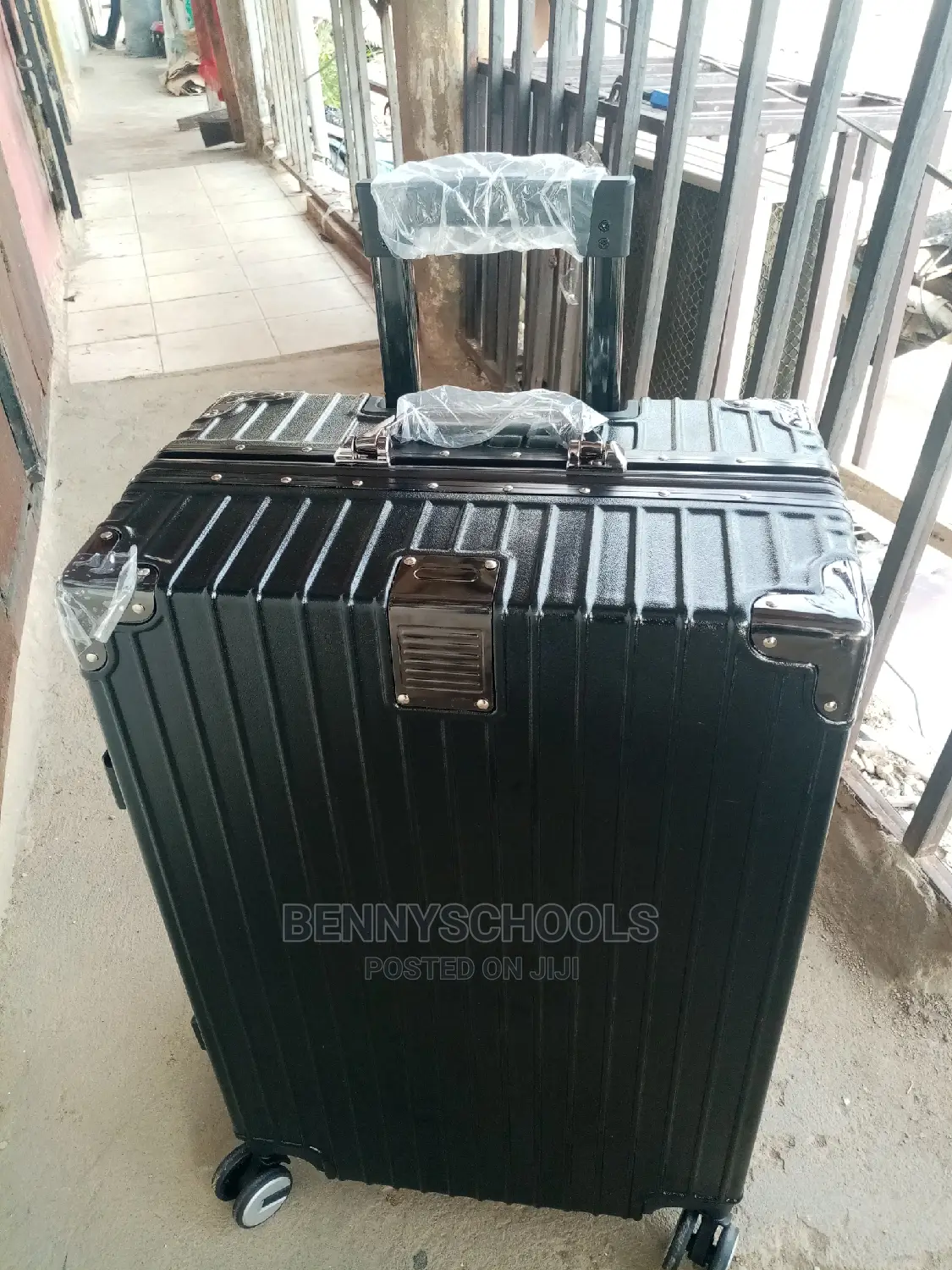 Medium Imported Aluminum Traveling Luggage Box