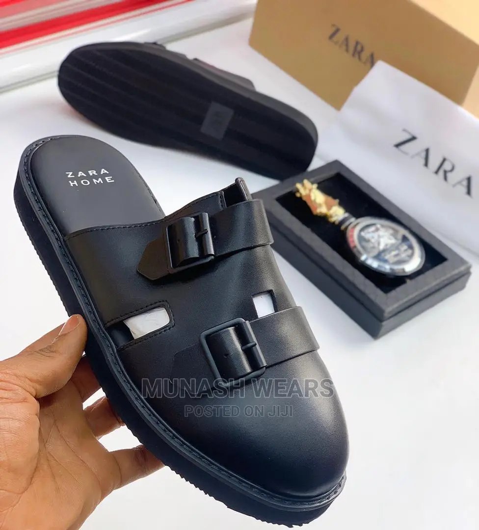 Classic Leather Half Shoes for Men