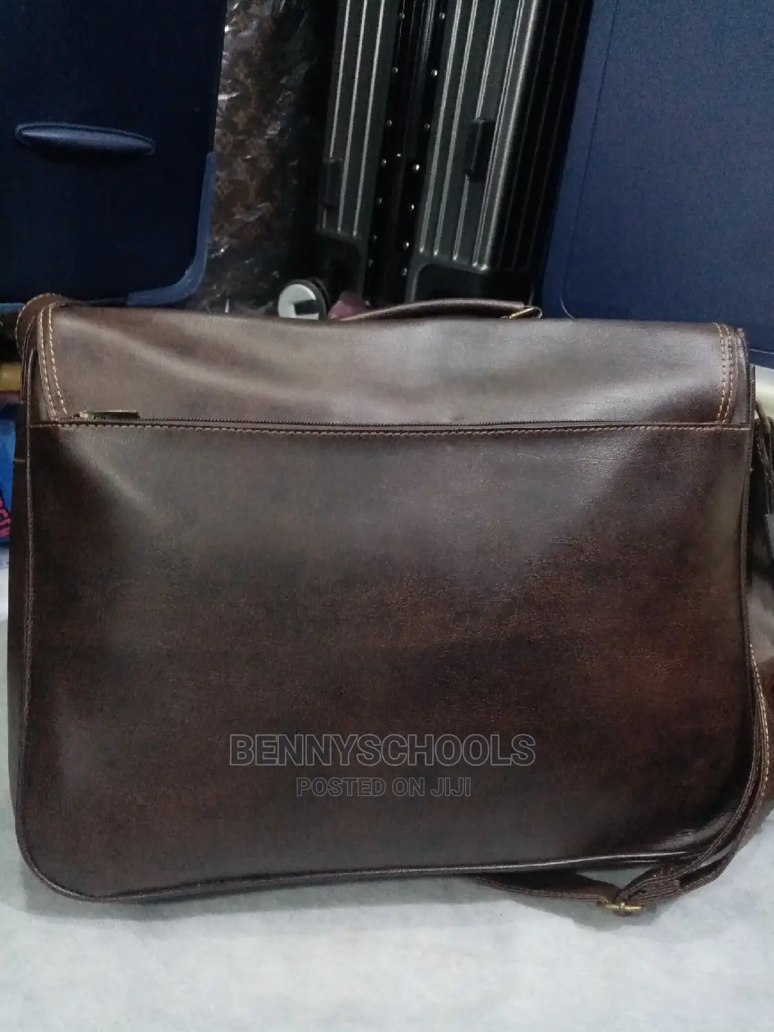 Brown Big Boss Leather Office, Laptop and Conference