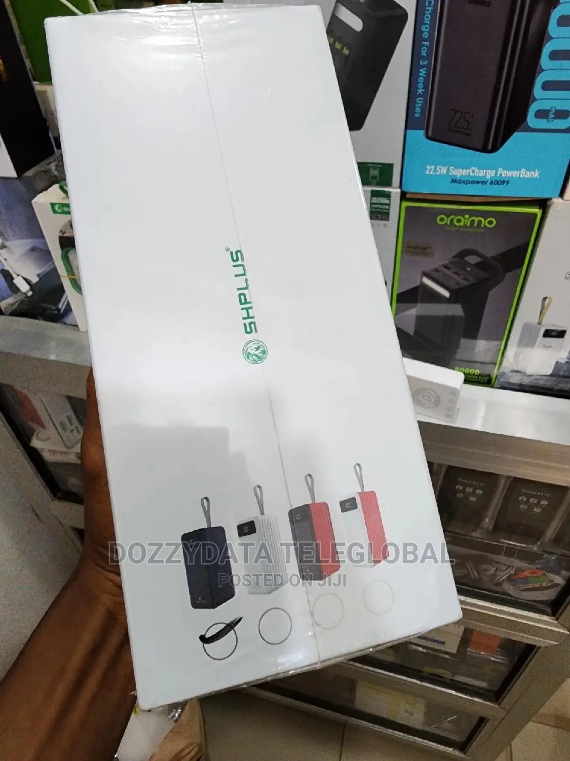 Shplus 80,000mah Powerbank With Led Light Super High Polymer