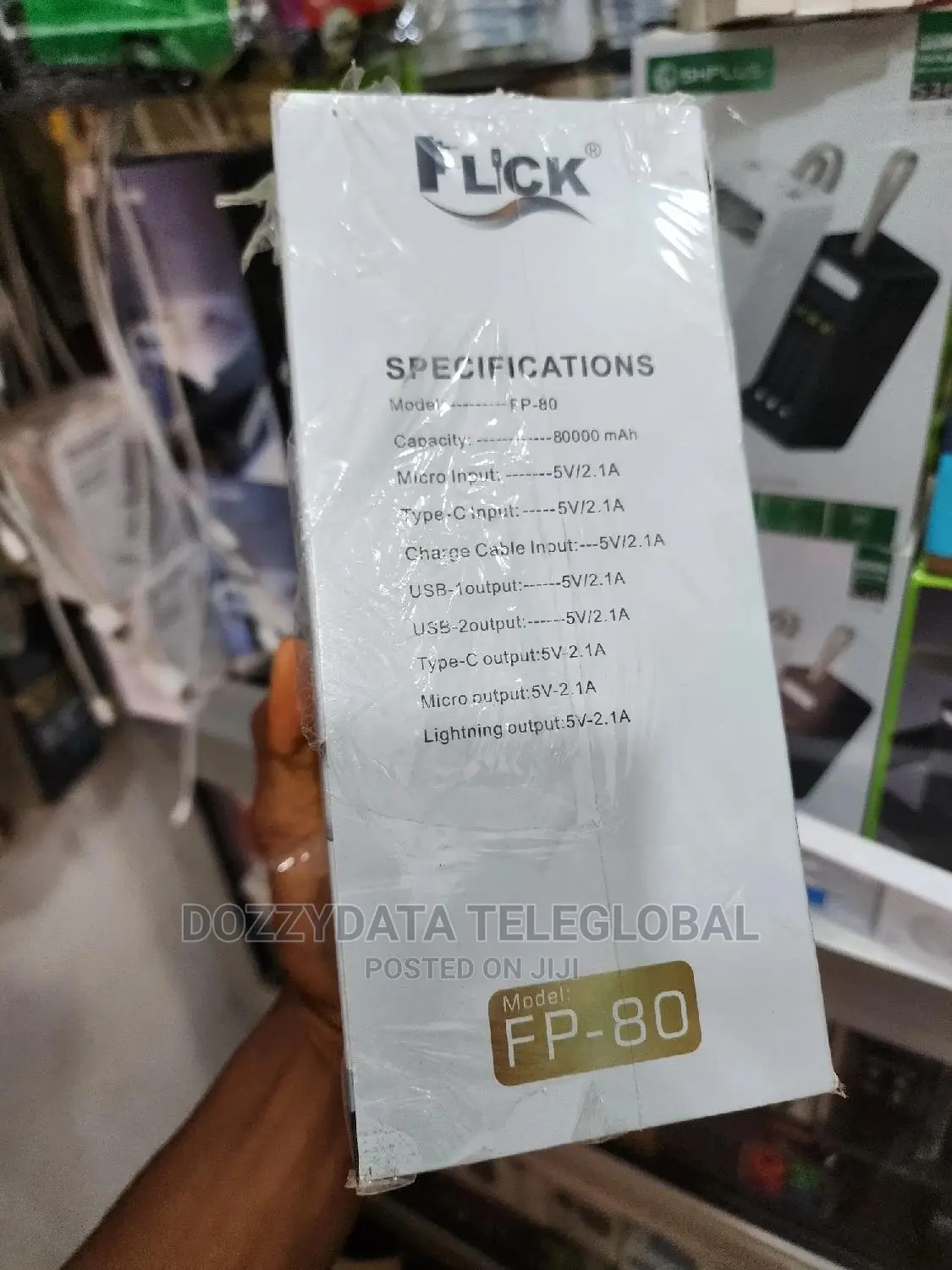 Flick 80,000mah Powerbank
