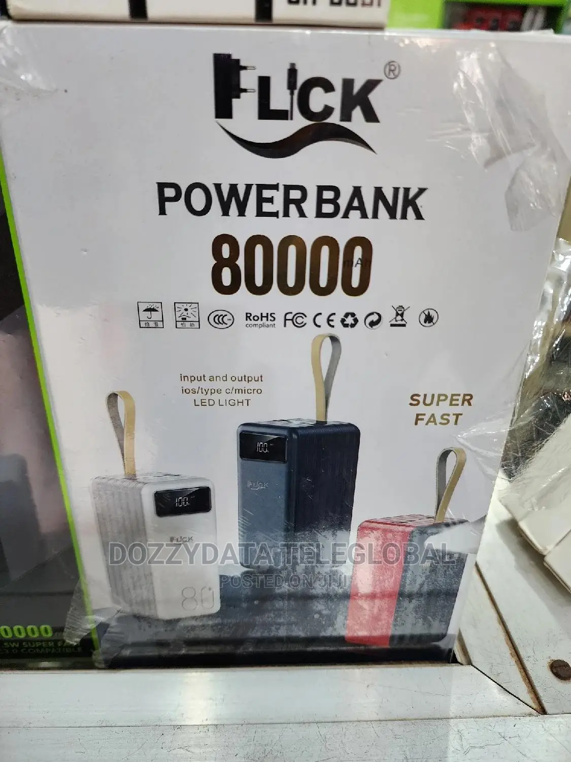 Flick 80,000mah Powerbank