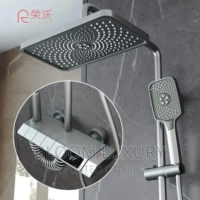 Grey Surface Luxury Shower 100 % Brass