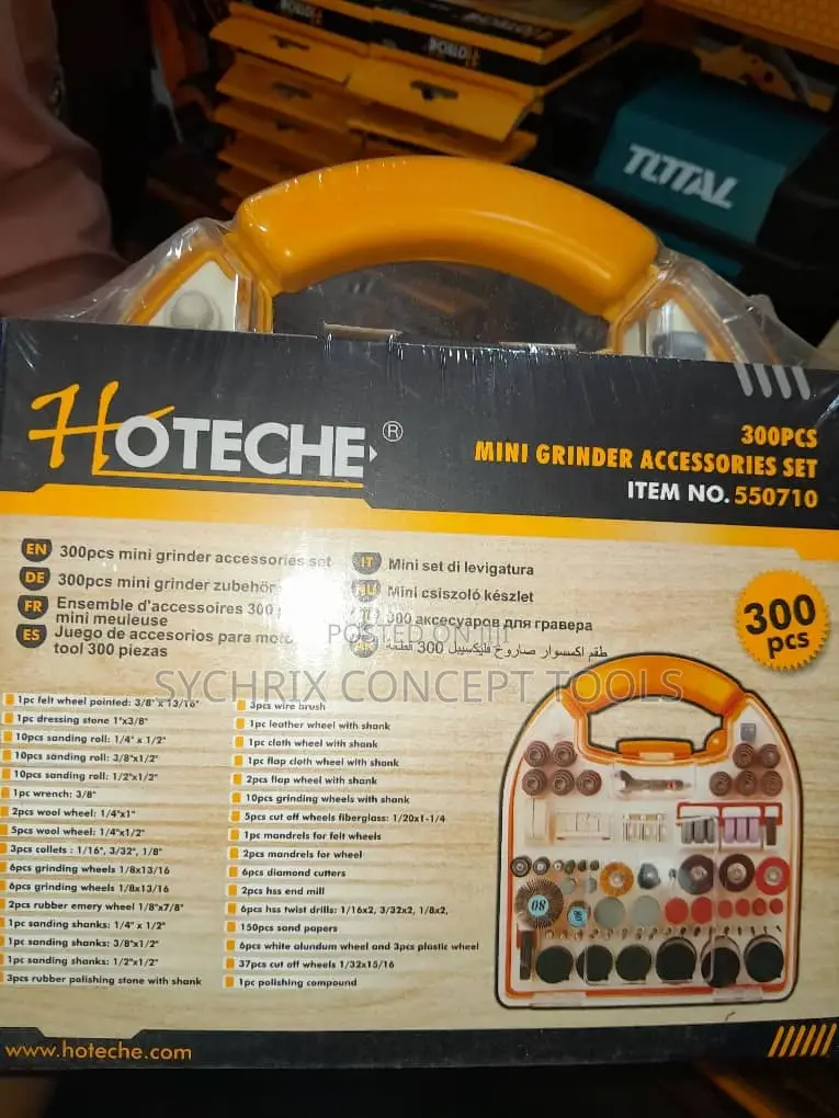 Hoteche Mini Grinder Set-300 PCS