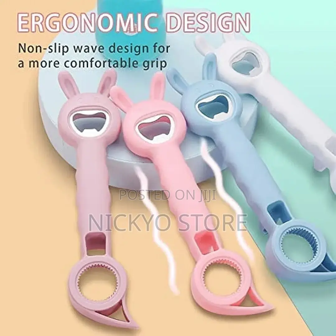 4 in 1 Bottle Opener, Multifunction Jar Can Beer Bottle
