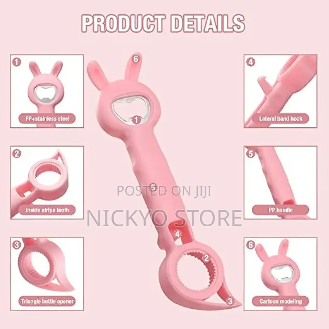 4 in 1 Bottle Opener, Multifunction Jar Can Beer Bottle