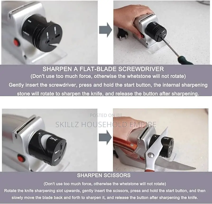 Electric/Manual Knife Sharpener