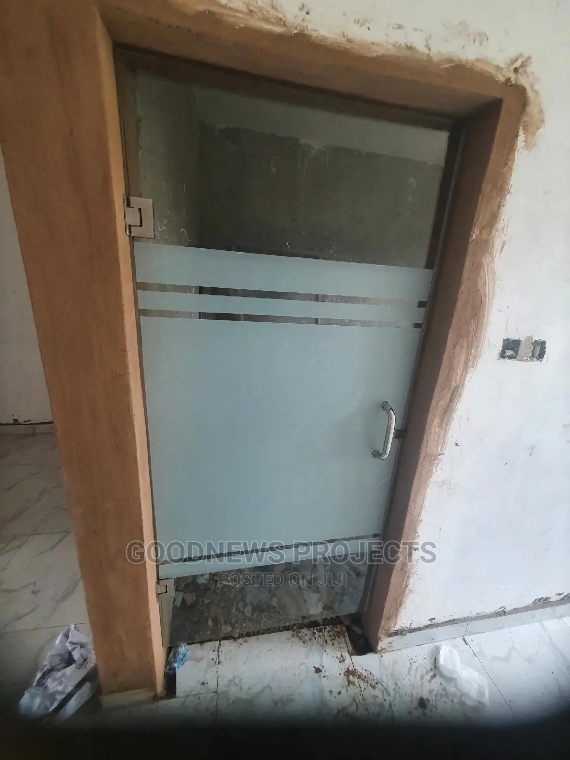 Designed Toilet Door